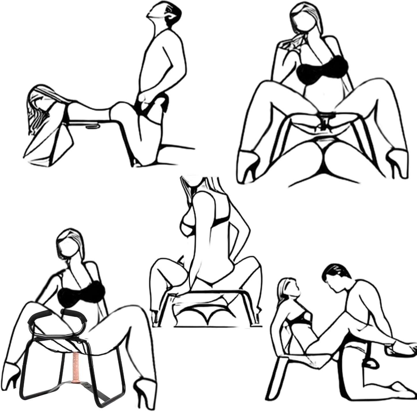 NightRider Bouncing Sex Chair with Dildo Mount