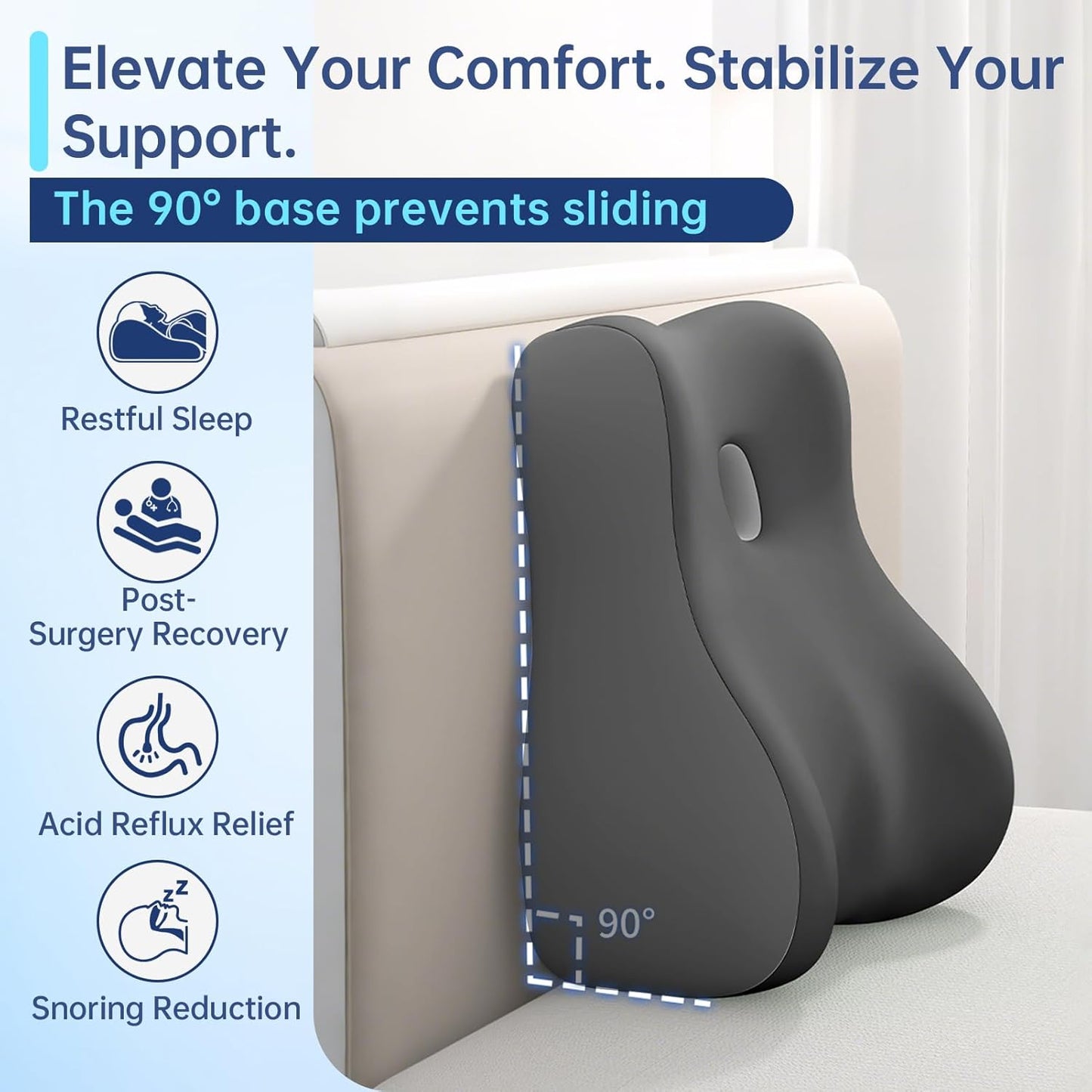 MidnightForm Memory Foam Sex Position Pillow