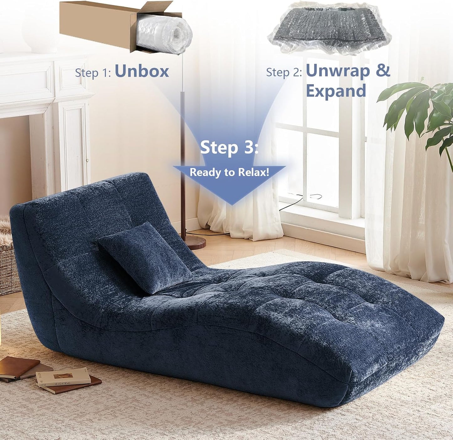 SilkRendezvous Curved Sex Chaise Lounge