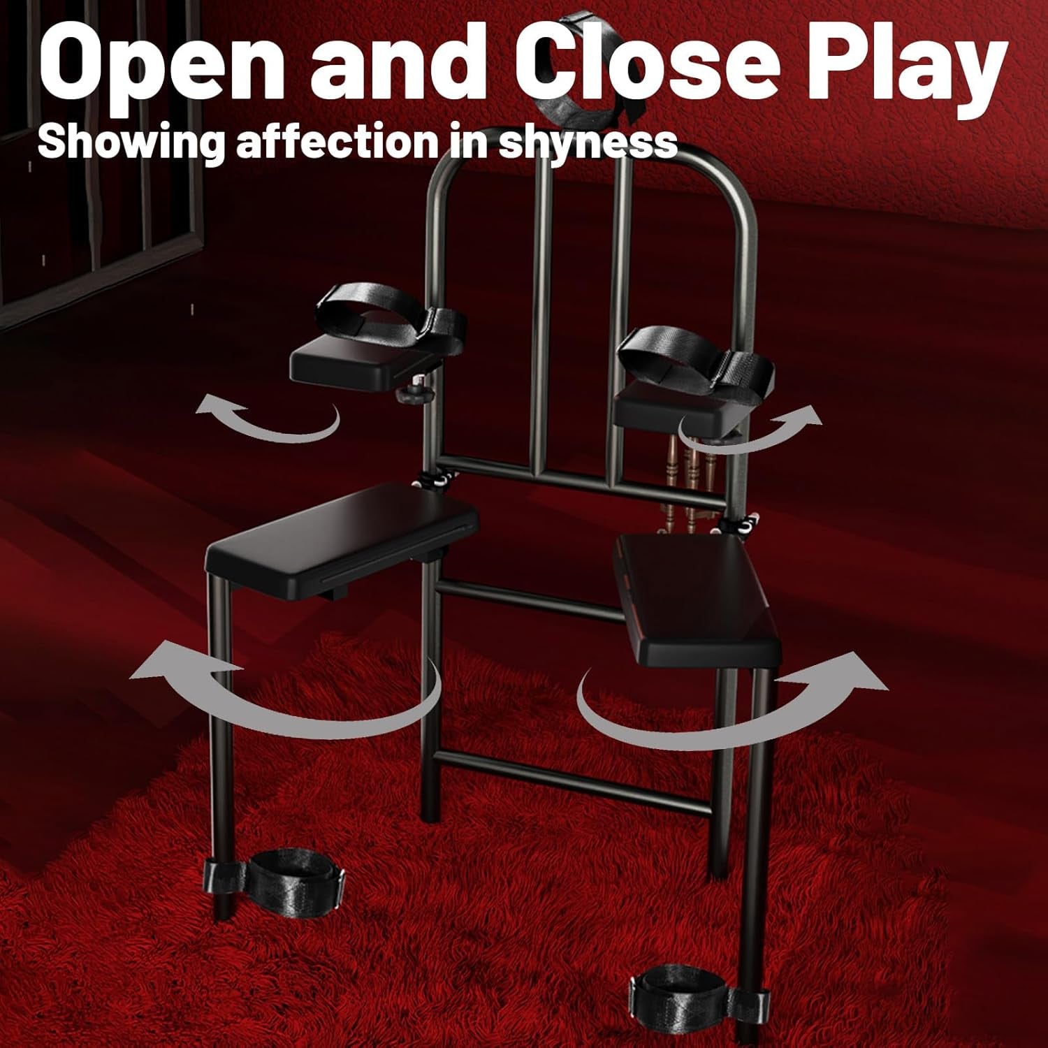 TameLock BDSM Sex Chair with Cuffs