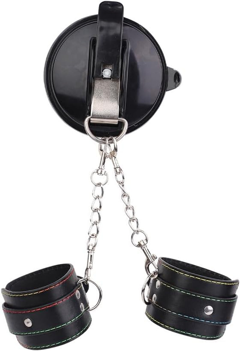 DuskGrip Shower Bondage Suction Cup Handcuffs