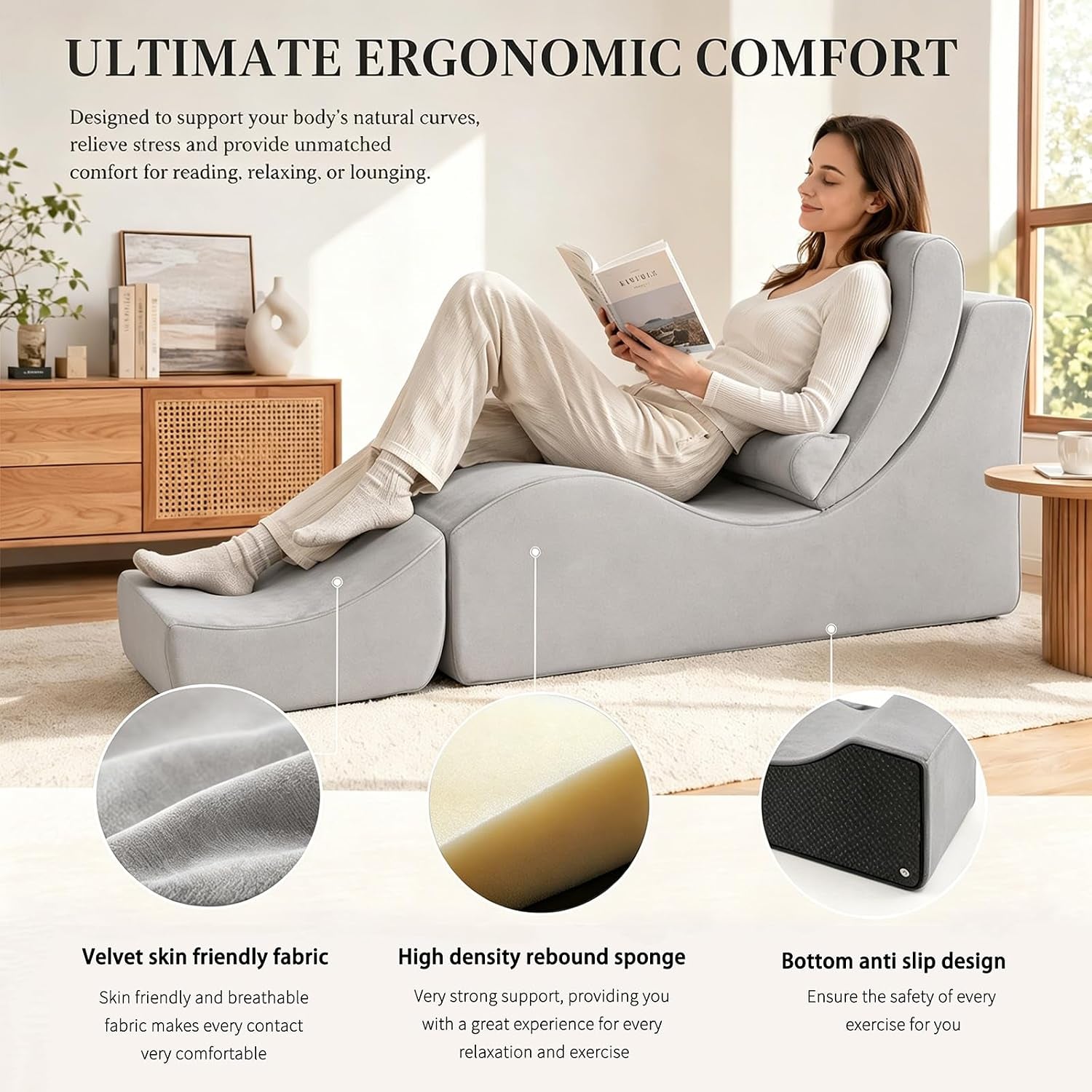 SableEmbrace Convertible Sex Chaise