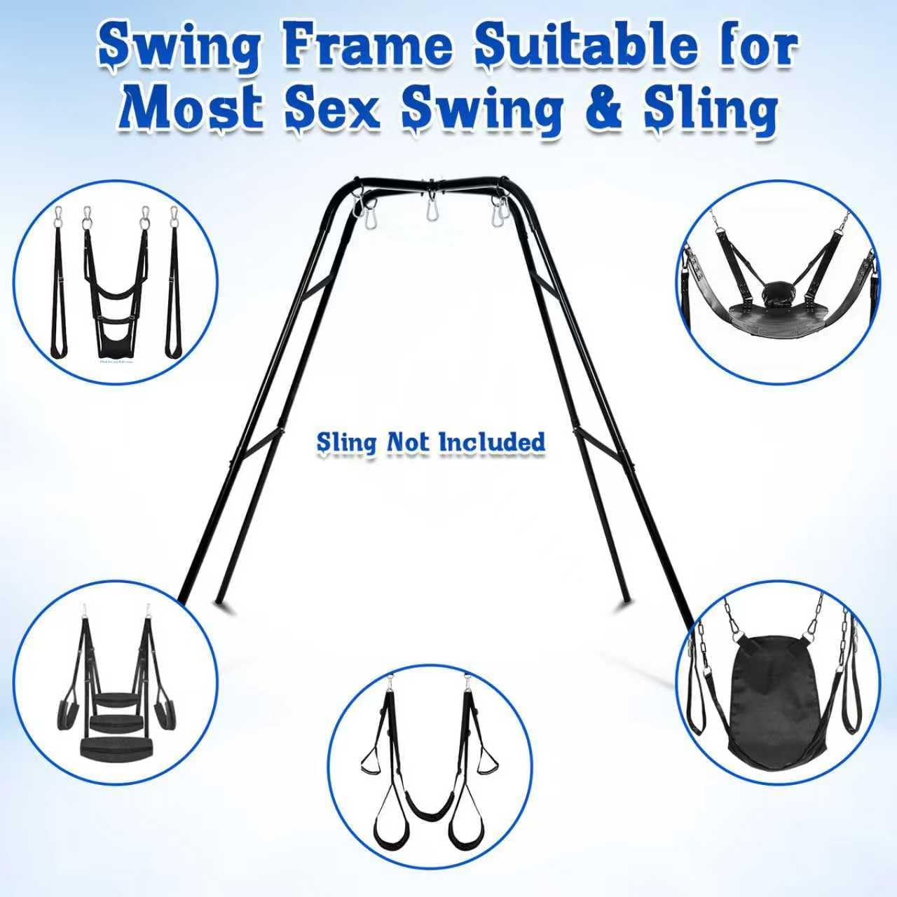 ControlFrame Sex Swing Stand | 500 lb Freestanding Steel Frame
