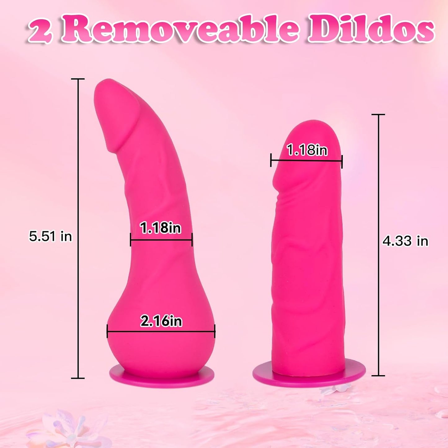 TheReckoning Double Dildo Strap-On | Adjustable Harness
