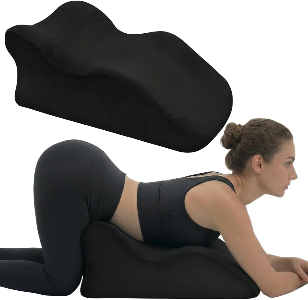 ObsidianDream 27° Sex Wedge Pillow for Couples | Memory Foam Support