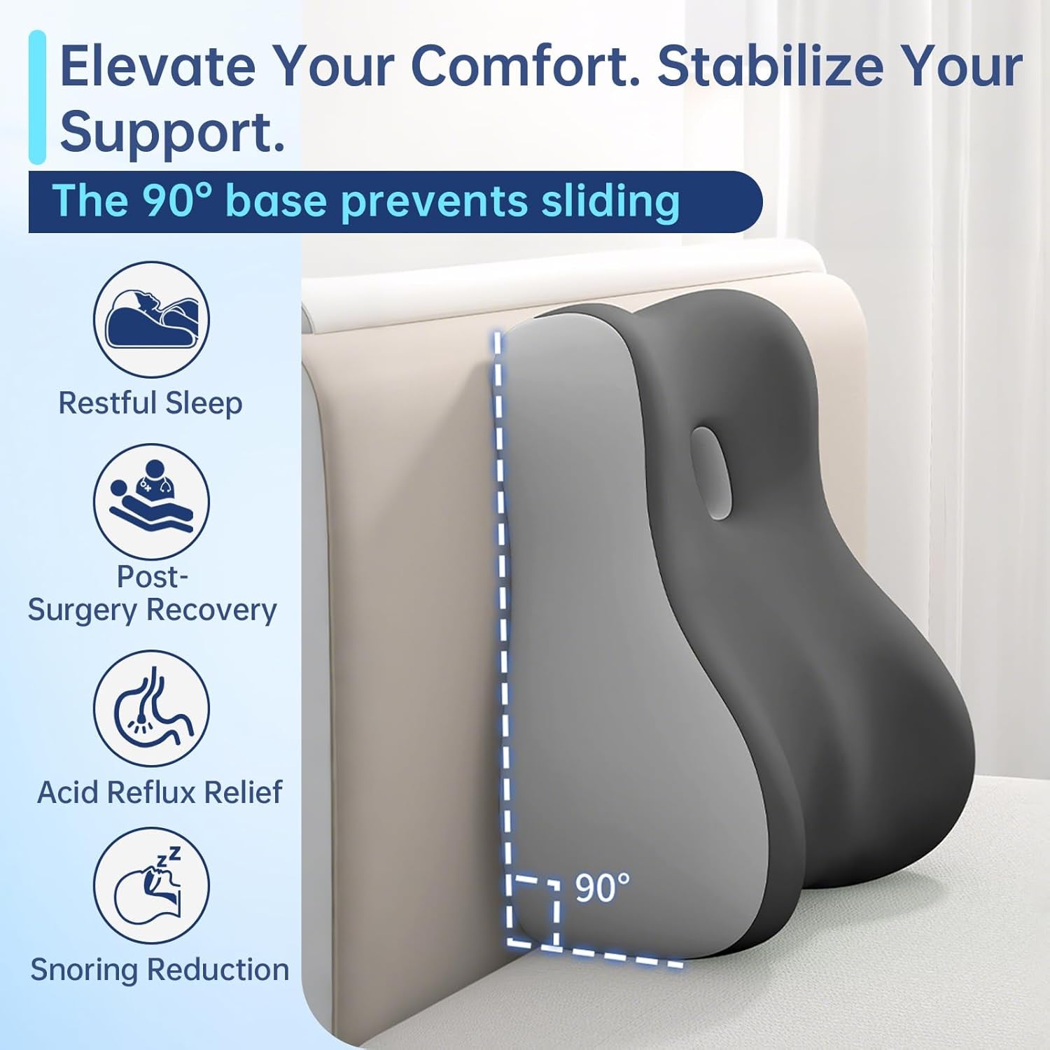 MidnightCurve Memory Foam Sex Position Pillow