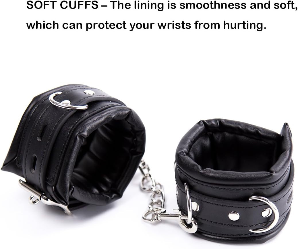 NightGrip Plush BDSM Wrist Cuffs