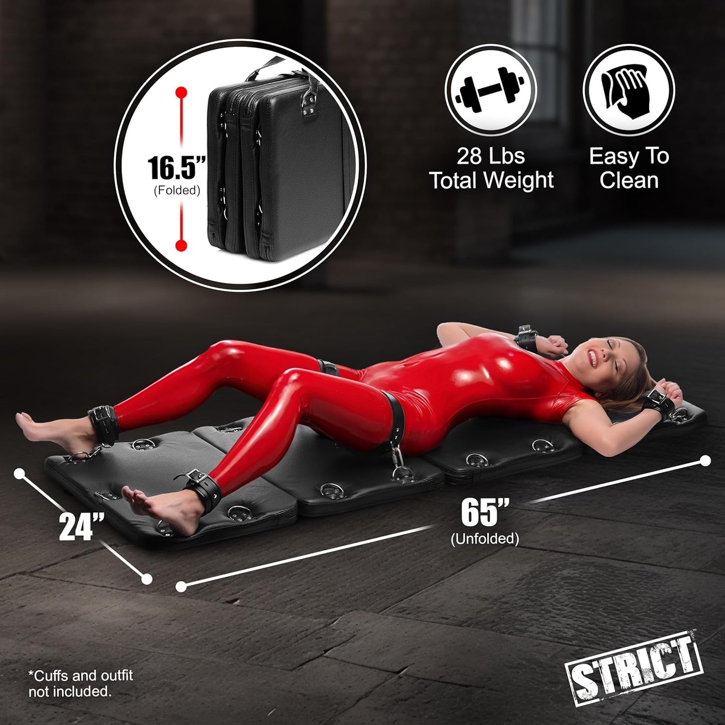 NoirBound XL BDSM Restraint Board