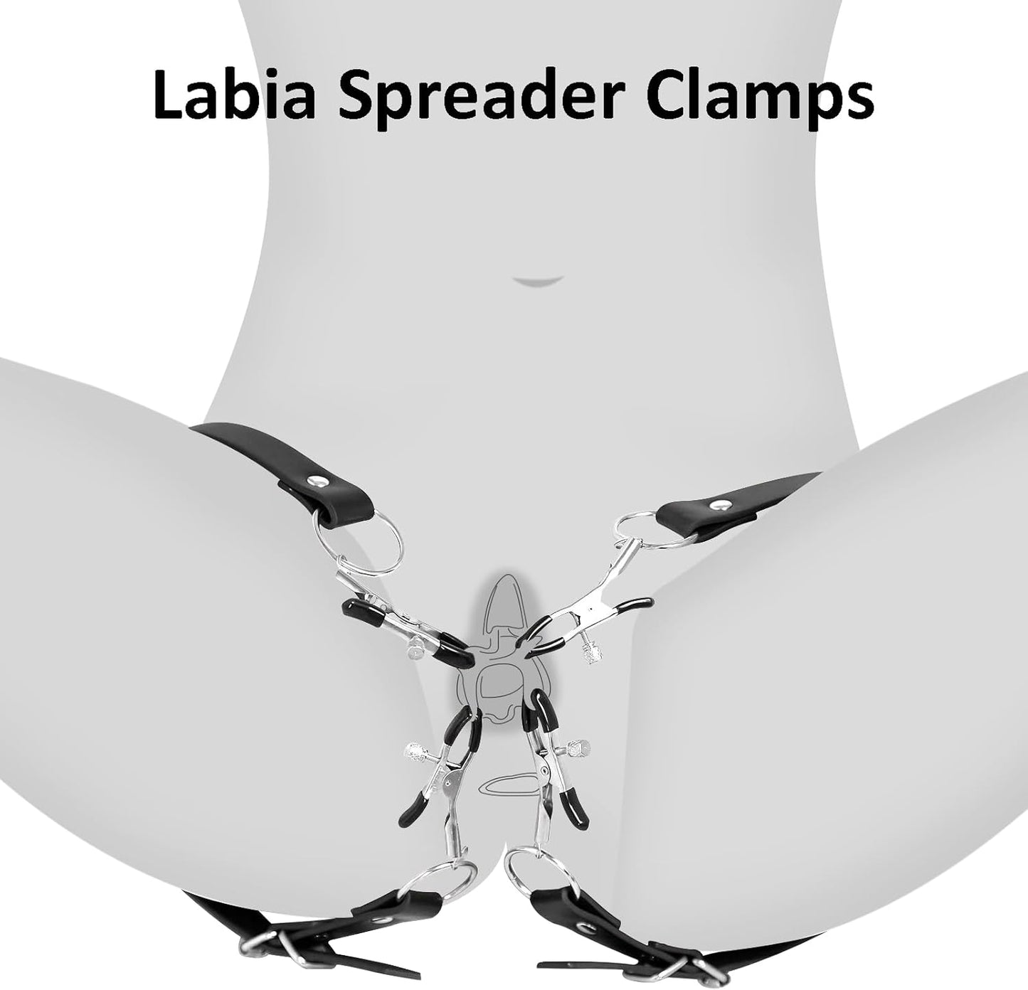 TeaseTension Labia & Nipple BDSM Clamp Set