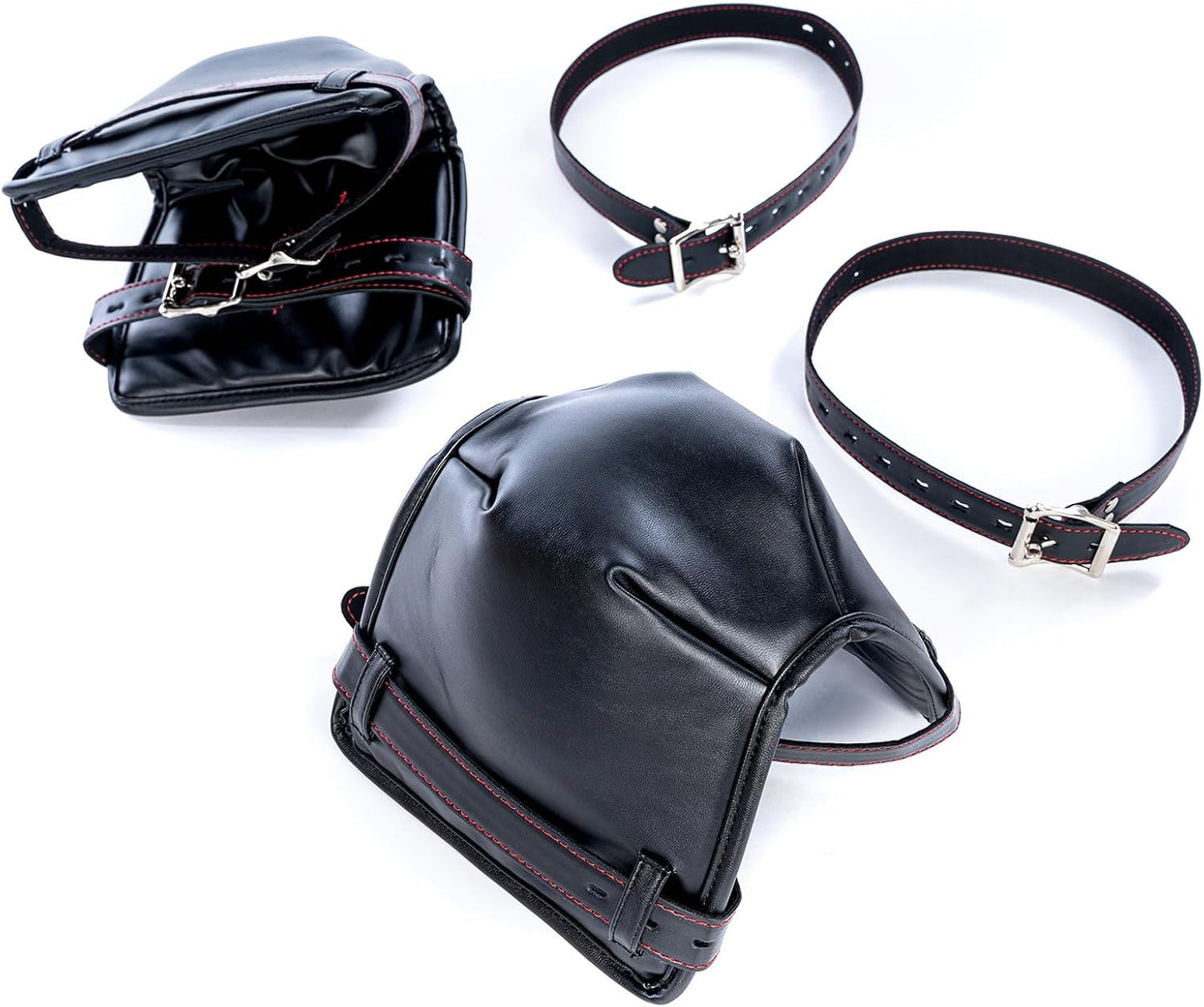 Crawl & Obey Submission Training Kit - BDSM Knee, Elbow Pads & Straps