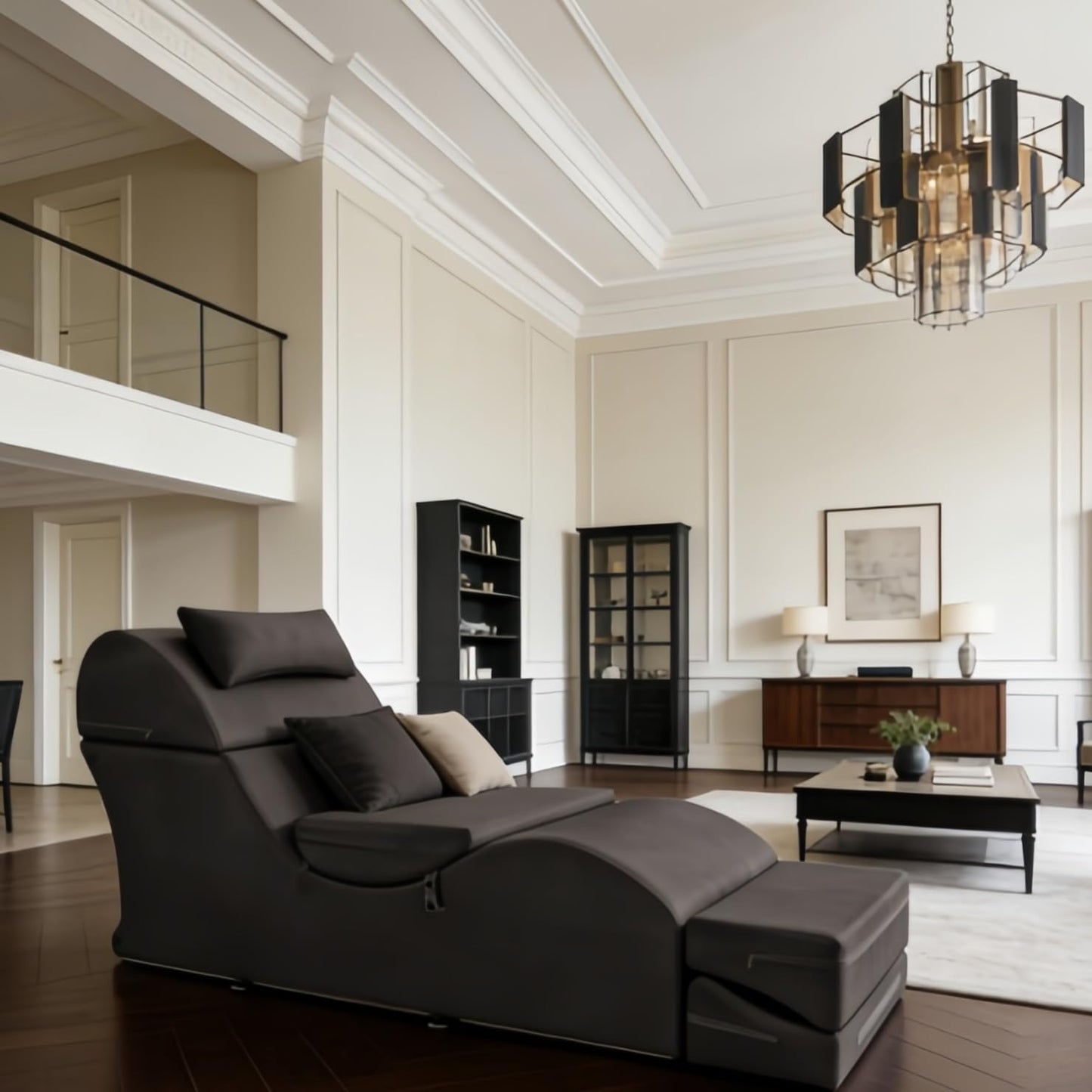 BourbonFold Sensual 2-in-1 Sex Chaise Lounge