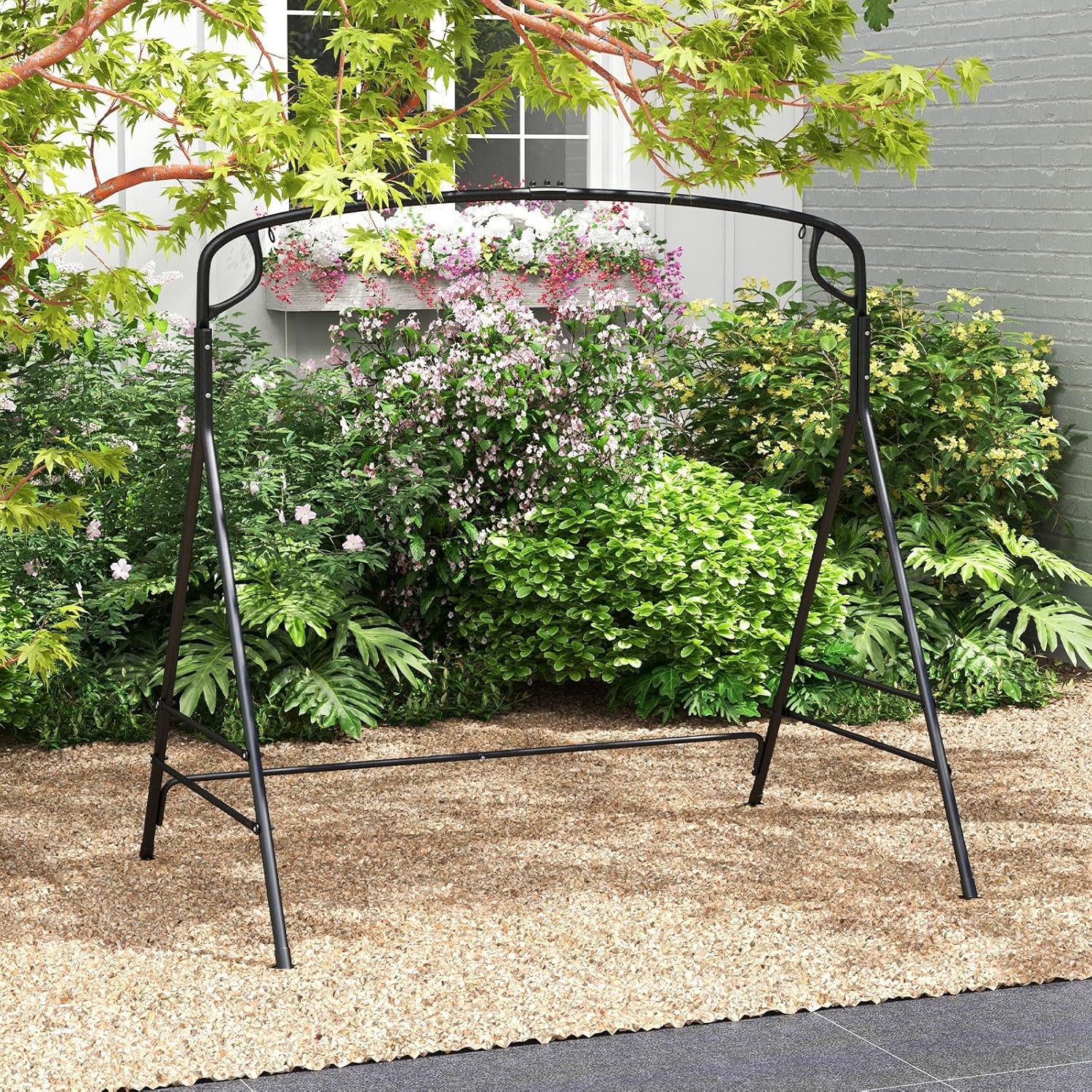IronHalo Sex Swing Stand | 660 lb Metal A-Frame