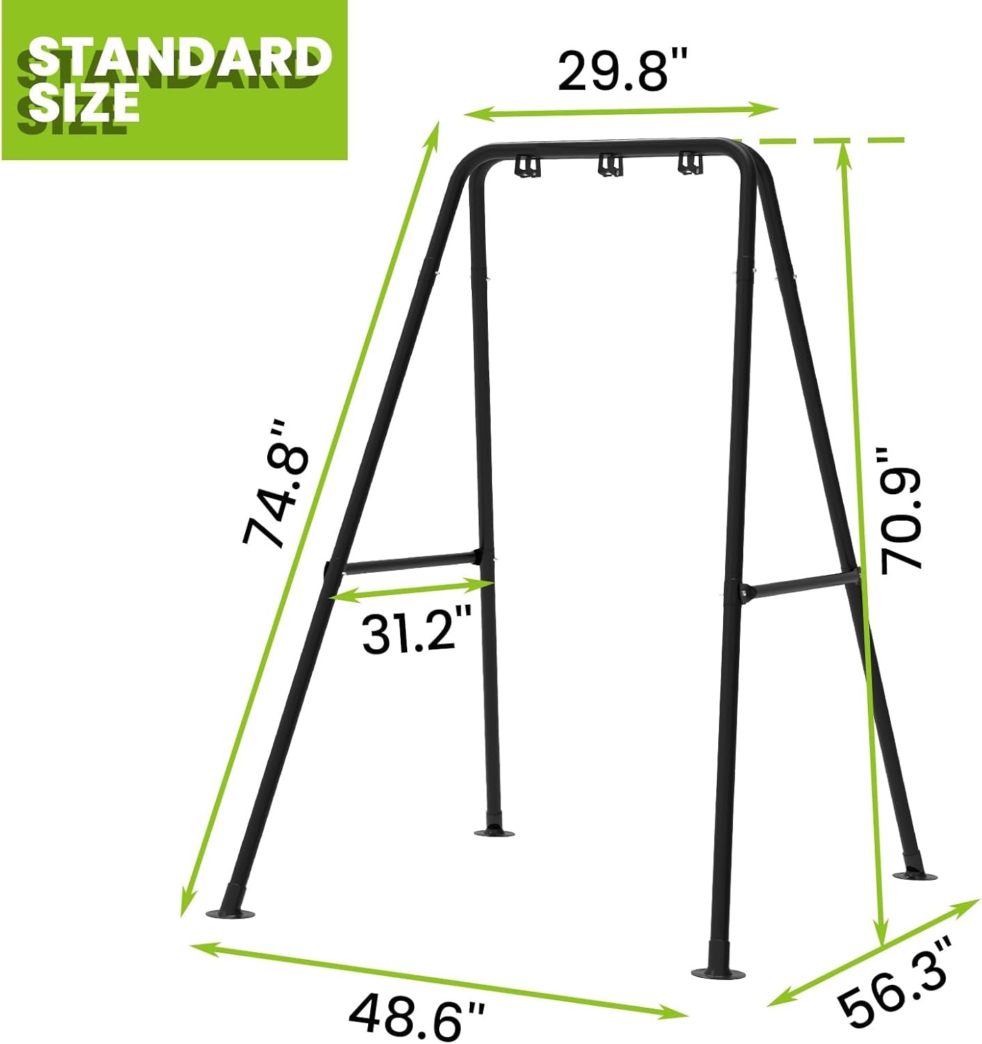 ShadowHook Sex Swing Stand | 300 lb Heavy Duty Steel Frame