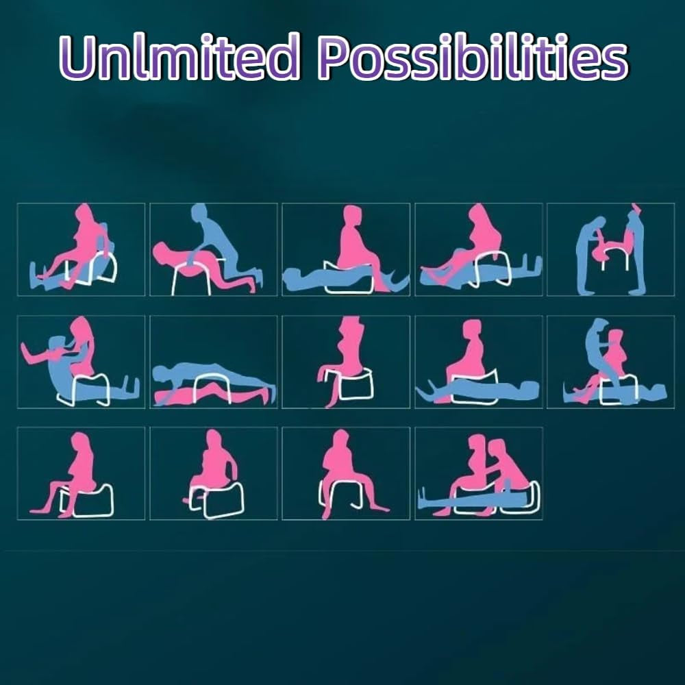 NightRegent Oversized Sex Chair, 800lb Support