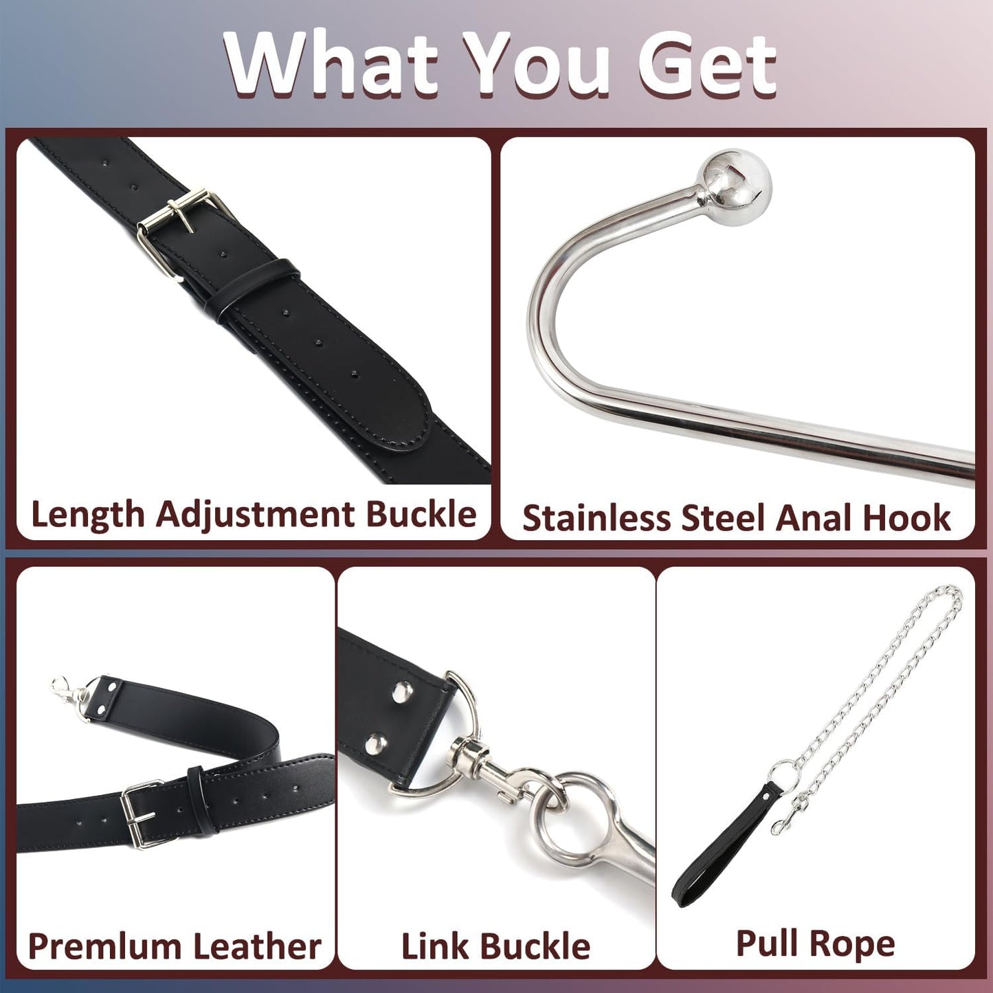 ViceHook Anal Hook Bondage Harness Kit