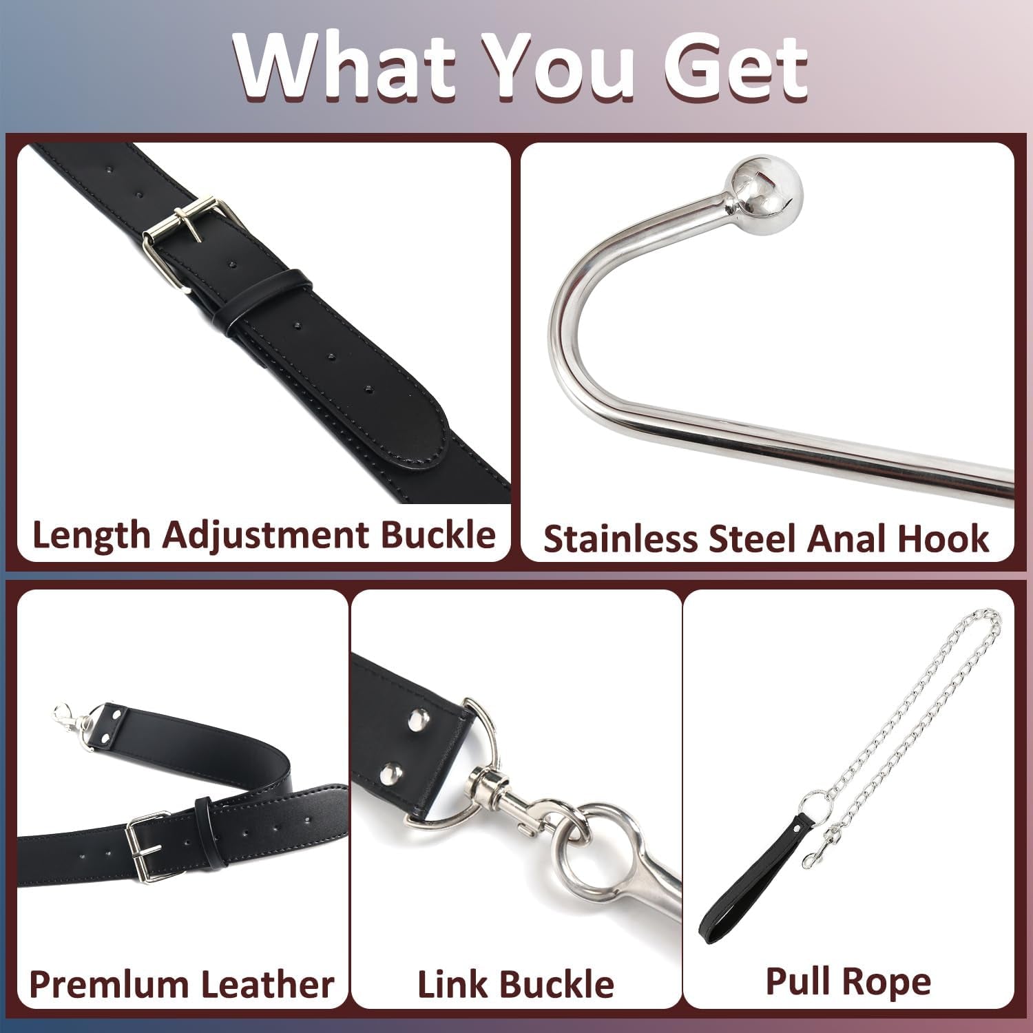 ViceHook Anal Hook Bondage Harness Kit