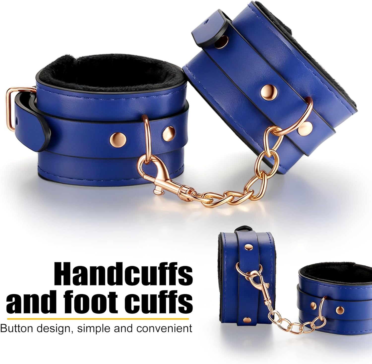 BlueHour 12-Piece BDSM Bondage Kit