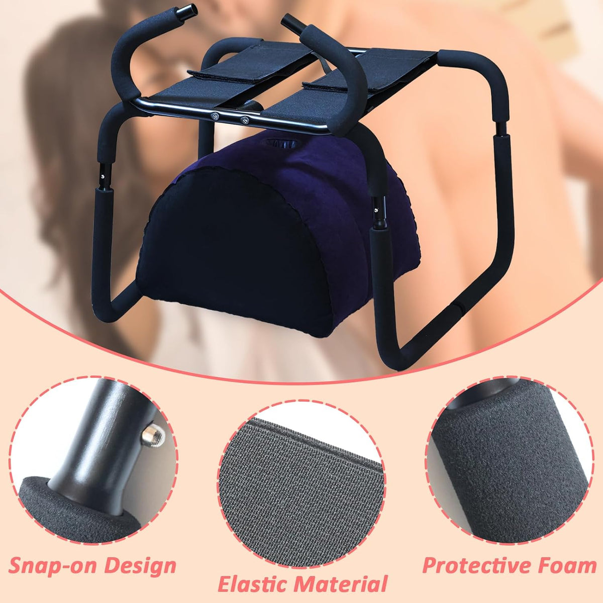 MidnightHold Sex Position Chair & Pillow Set