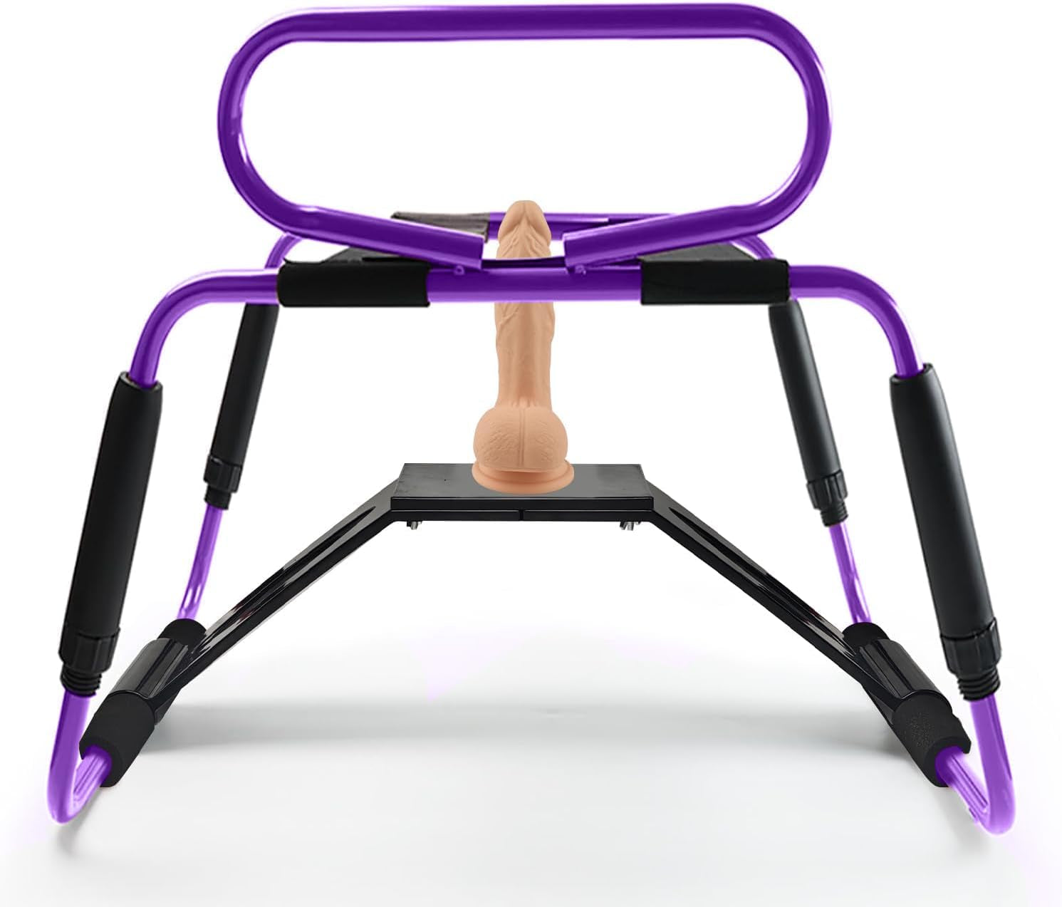 RiseRush Bouncing Sex Chair with Dildo Mount & Handrail