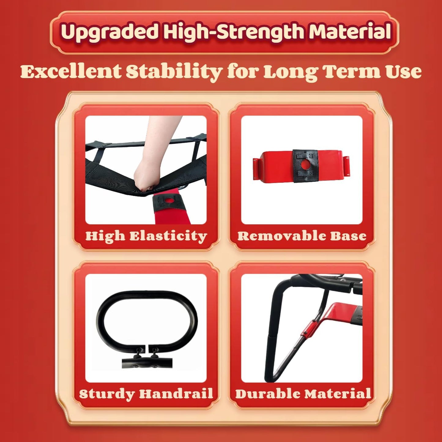 BounceRider Sex Chair with Circular Handrail