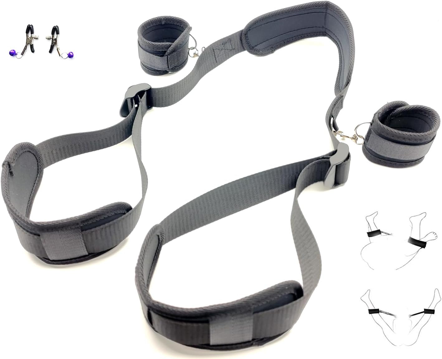 NoirSpan BDSM Restraint Sling Kit
