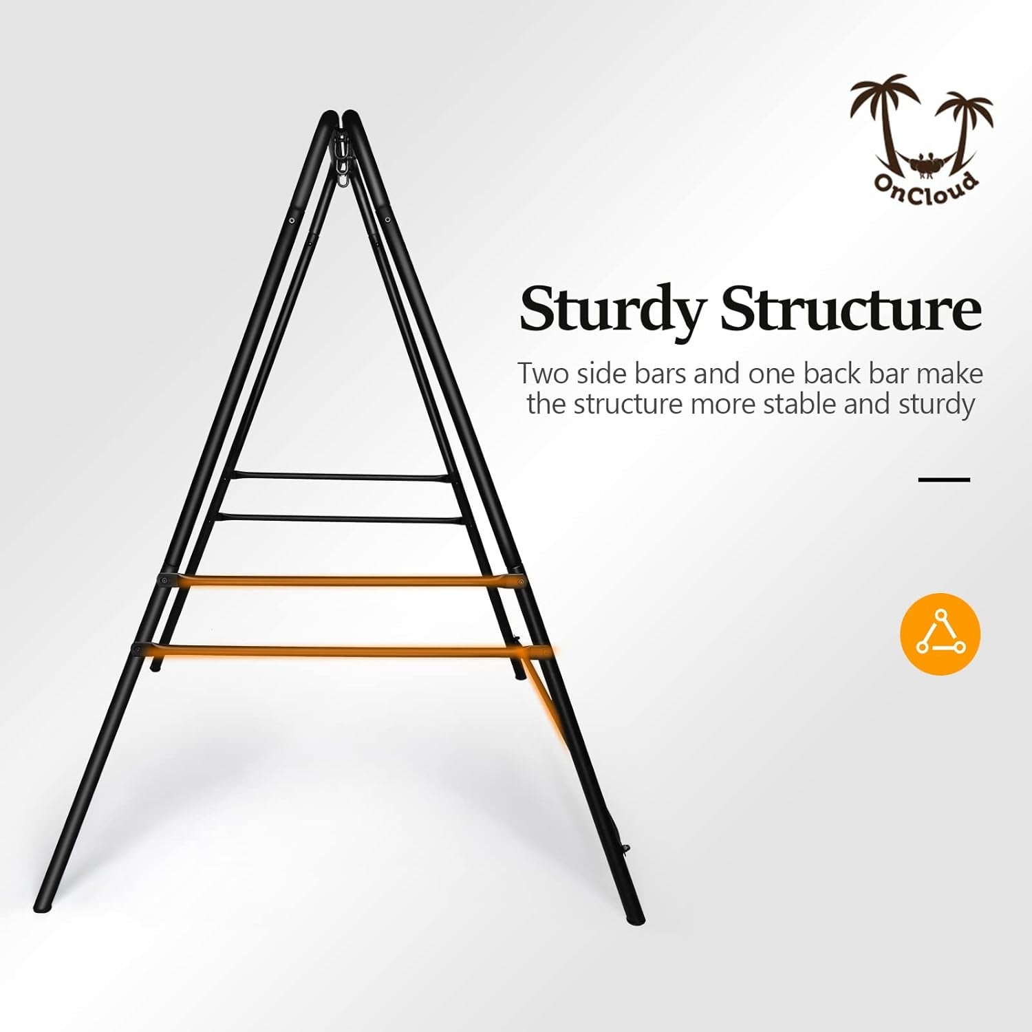 BronzeHalo Low Sex Swing Stand | 450 lb Steel Frame