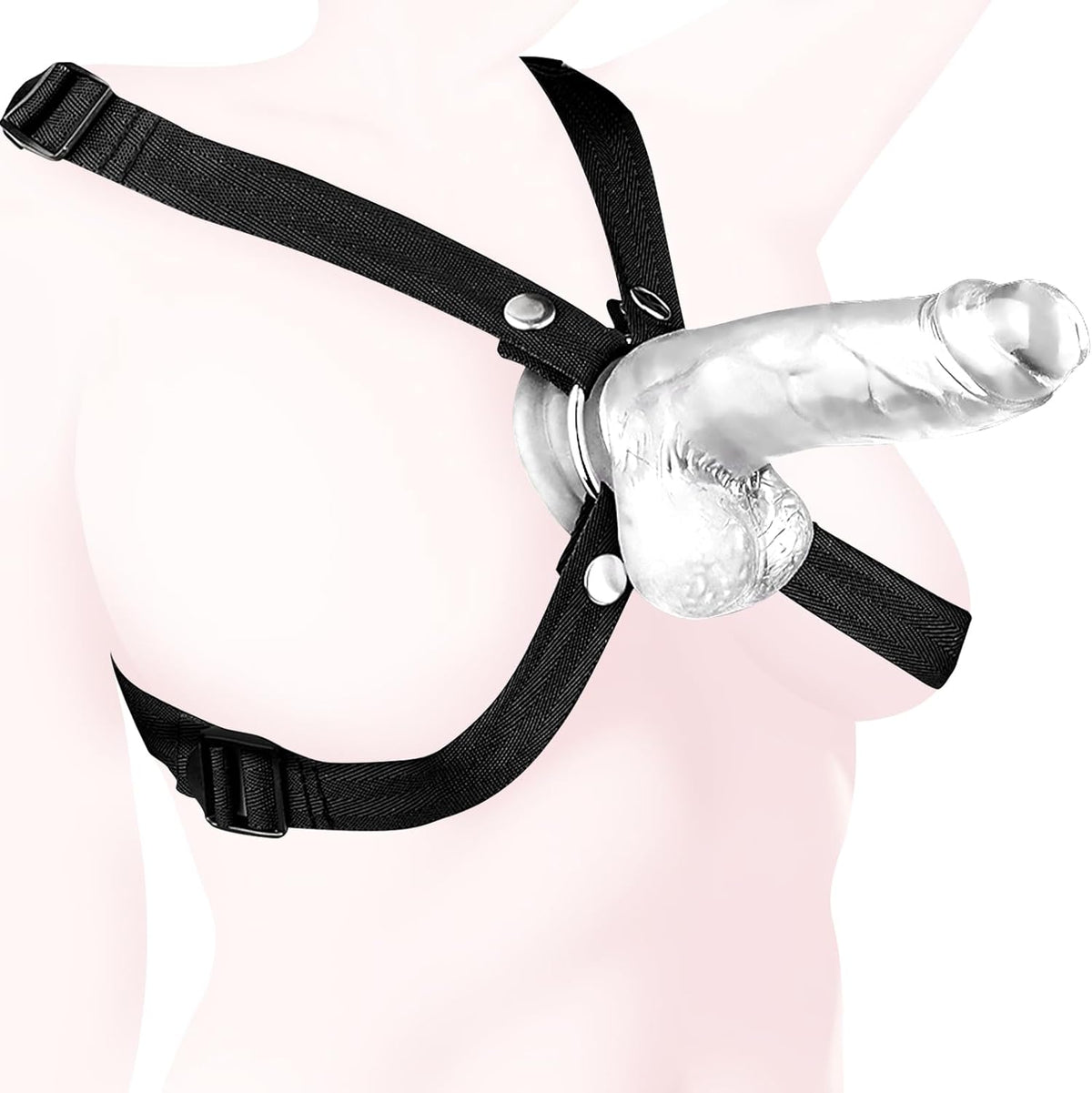 DuskWield Adjustable Multi-Scenario Dildo Strap-On Harness