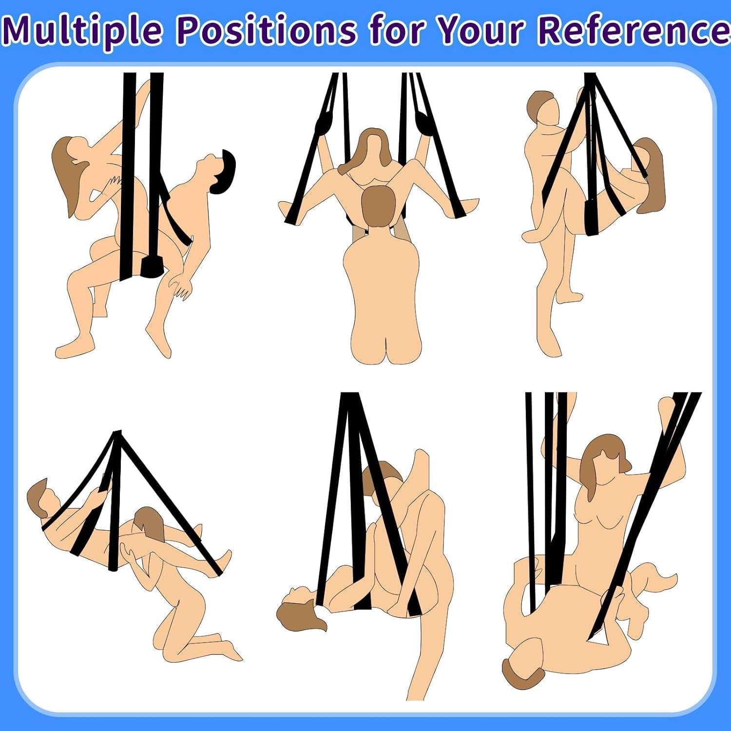 AirBound Heavy Duty BDSM Door Sex Swing