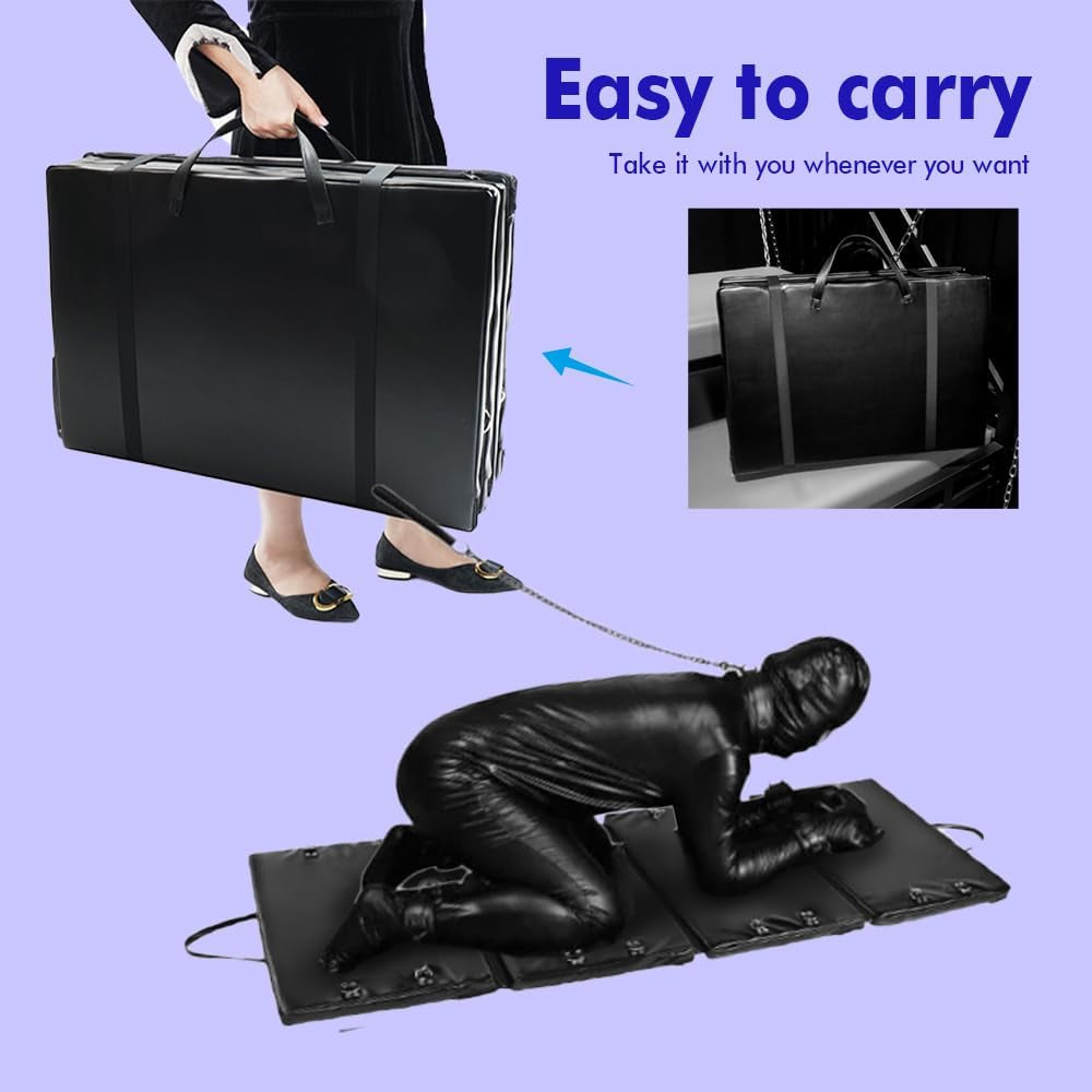 NocturneVice BDSM Bondage Platform | PU Leather Restraint System