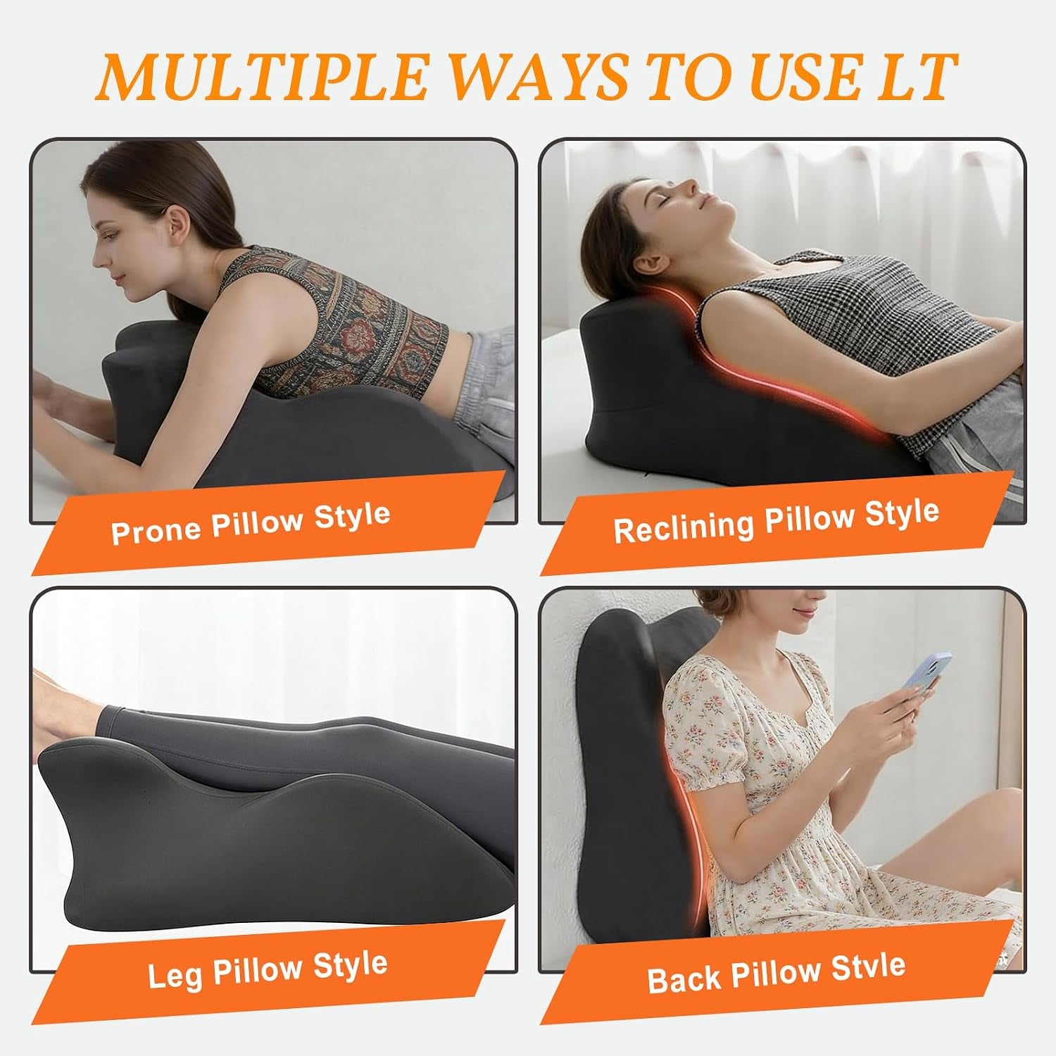 RavishRise Large 27° Sex Position Wedge Pillow for Couples