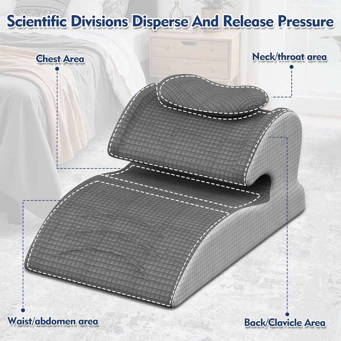 NocturneWedge Memory Foam Sex Position Pillow