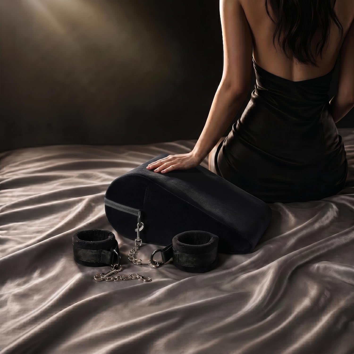 ShadowLift BDSM Sex Position Pillow with Cuffs