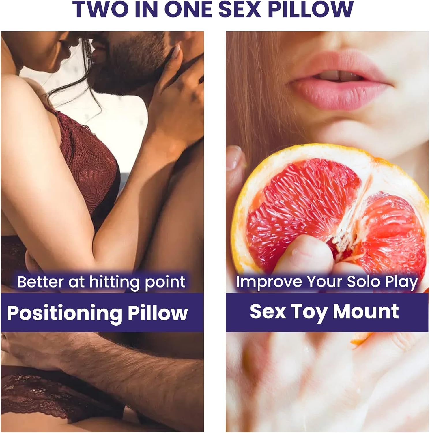 MountMuse Inflatable Sex Position Dildo Mount Pillow