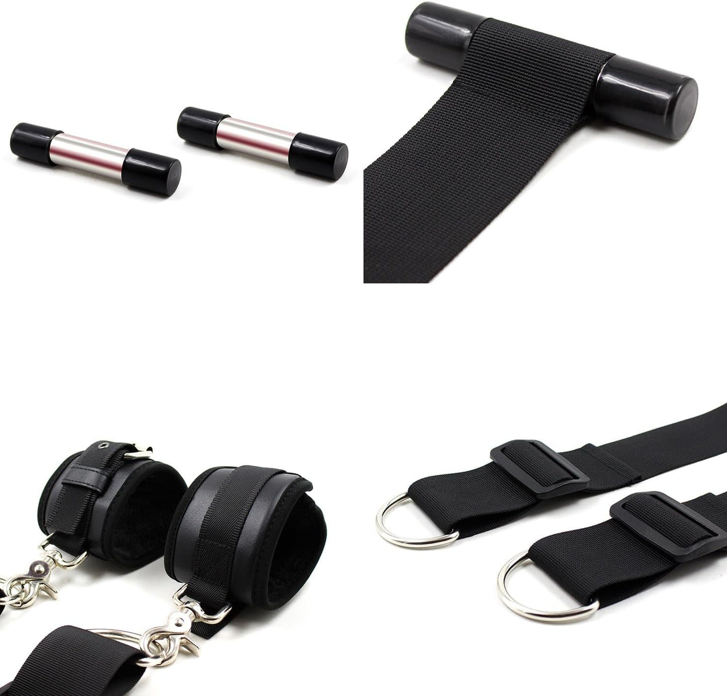 NightThreshold BDSM Over-the-Door Restraint Cuffs