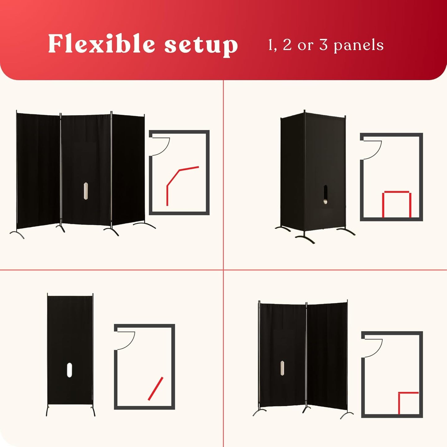 NoirWall Freestanding BDSM Glory Hole Wall