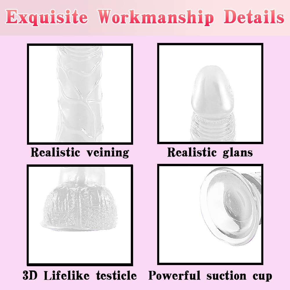 NightThrall 8.3in Strap On Dildo & Harness Set