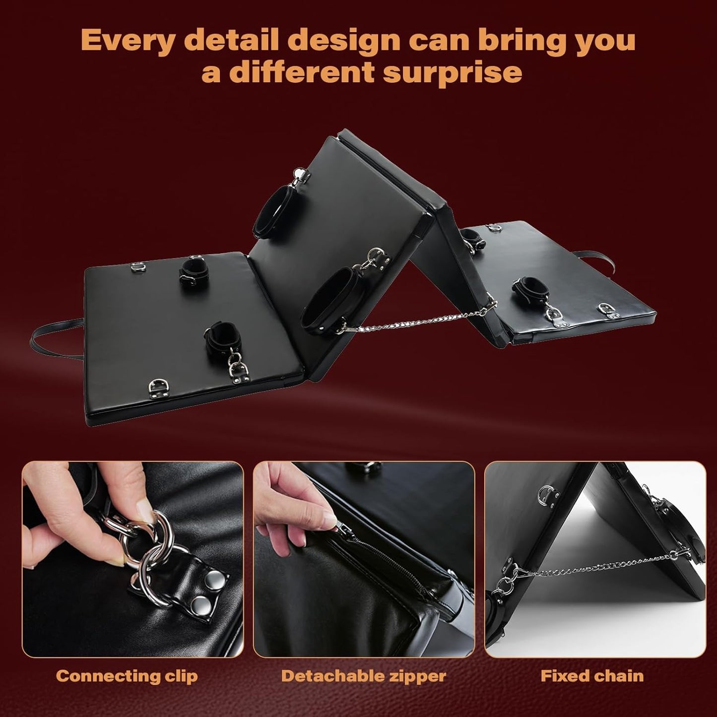 BlackOut Premium Bondage Bed Restraint Mat