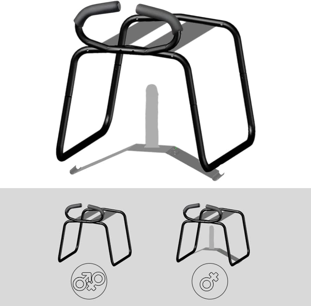 MidnightMotion Sex Chair with Dildo & Handles
