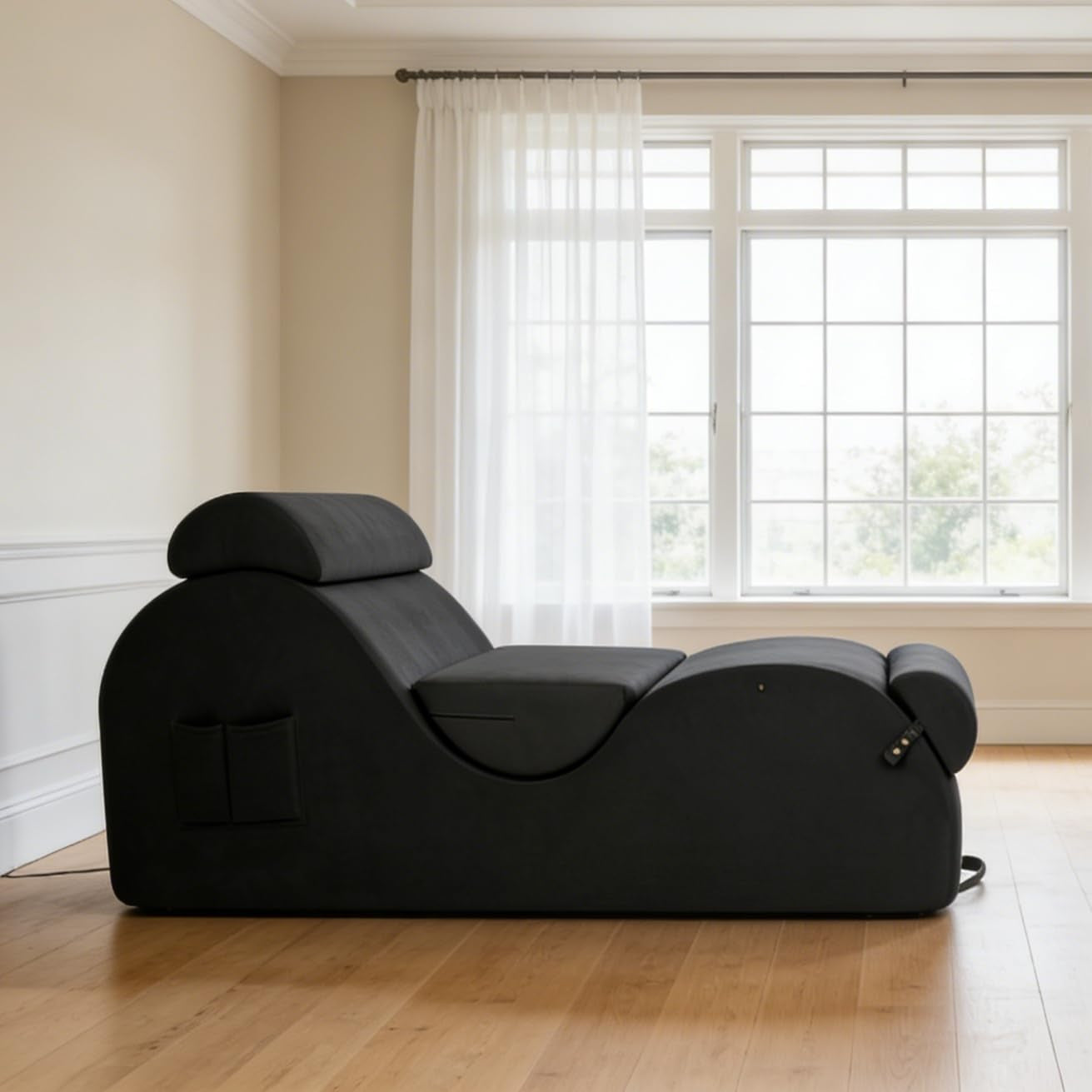 VelvetReverie Large Velvet Sex Chaise Lounge