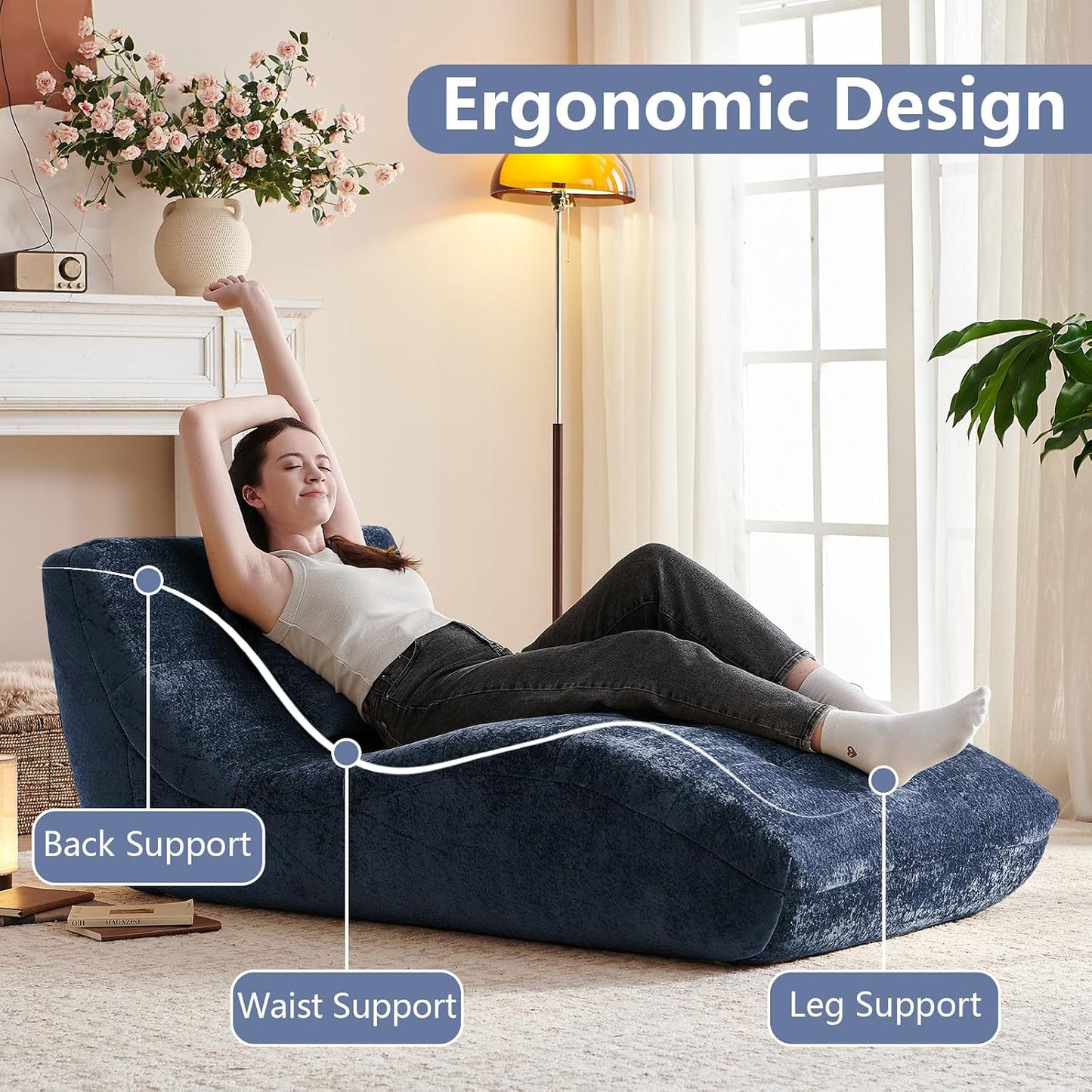 SilkRendezvous Curved Sex Chaise Lounge
