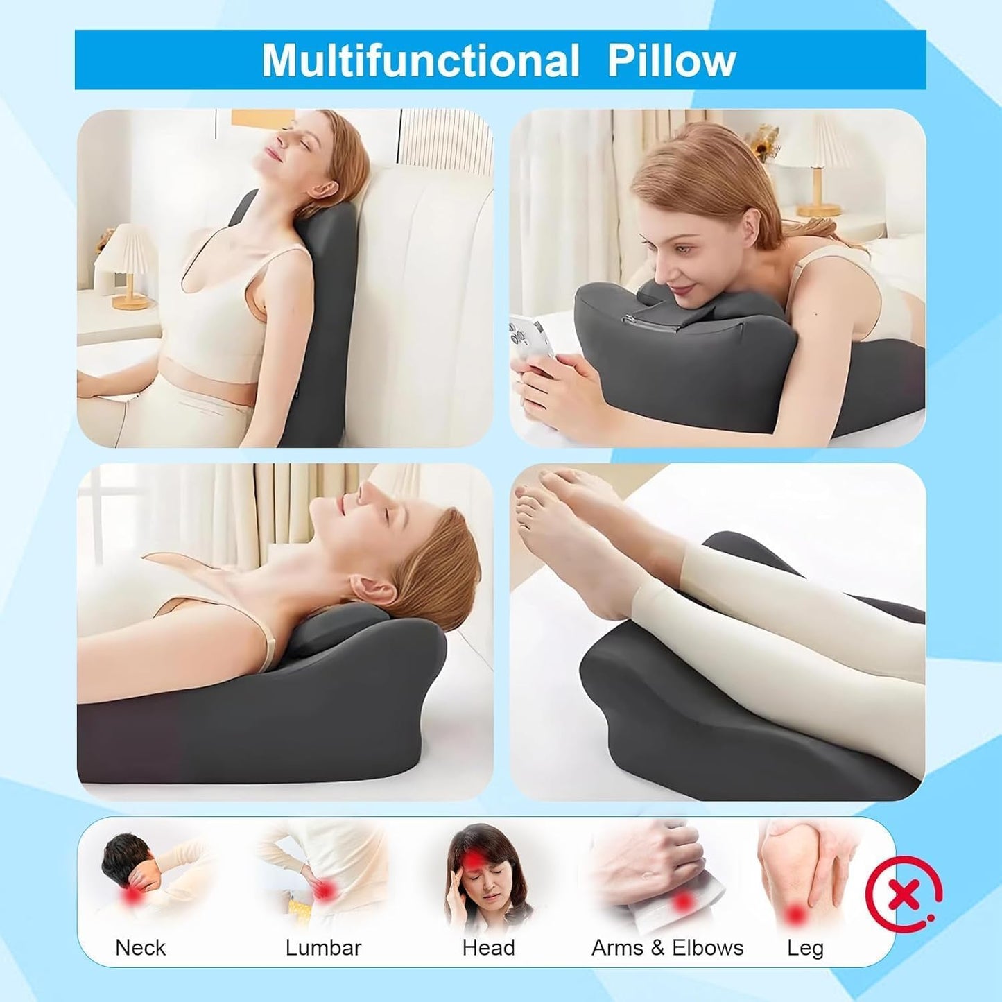 CurveMuse Memory Foam Sex Wedge Pillow