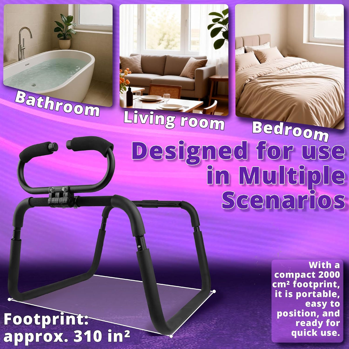 NightObsidian Bouncing Sex Chair with Dildo Mount