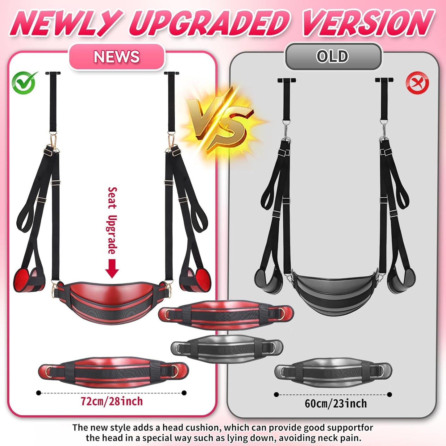 ScarletVice 2-in-1 BDSM Door Sex Swing