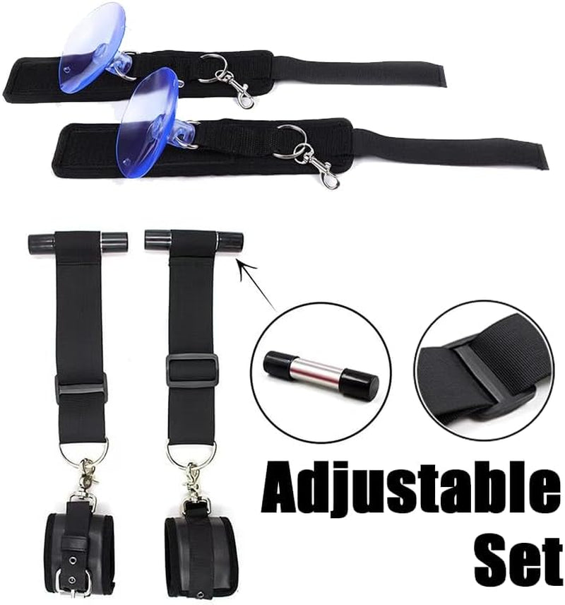 BlackArc Door Sex Swing | Plush Padded Bondage Swing Seat Kit