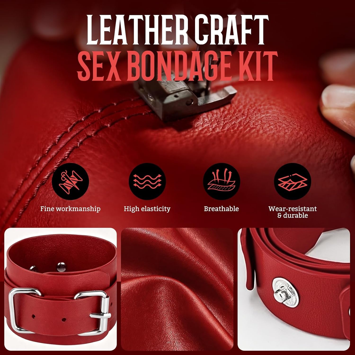 ScarletRite 13-Piece BDSM Beginners Kit