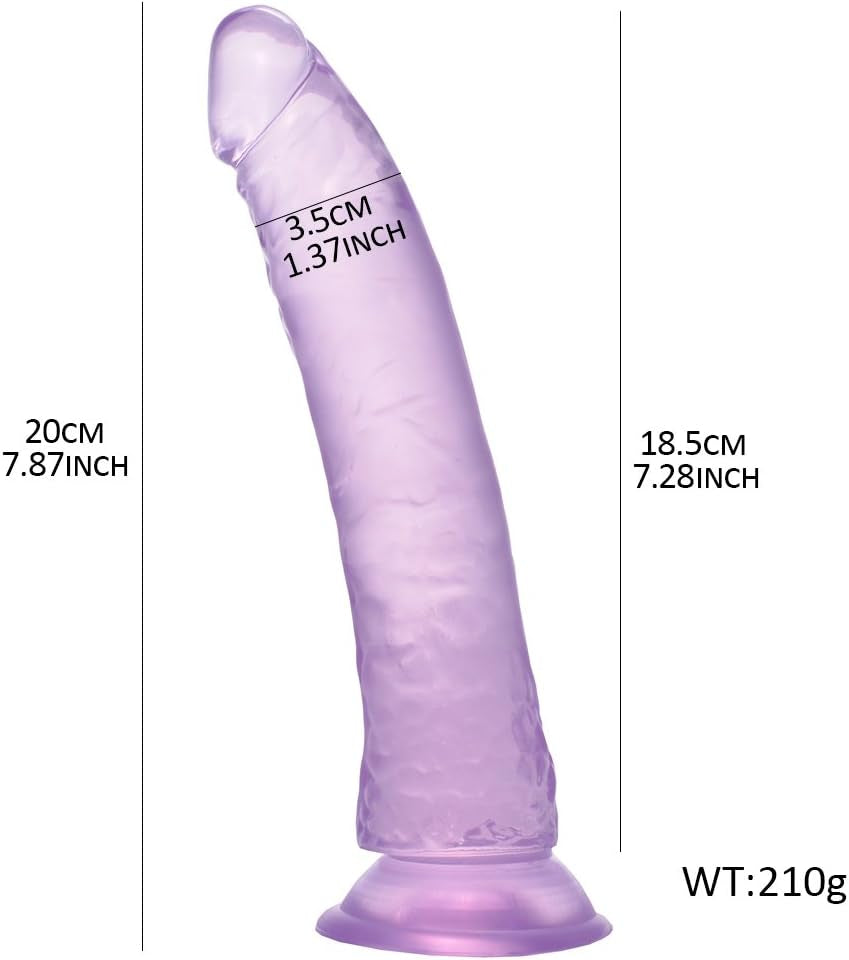 LaceBond Realistic Strap-On Dildo | 7.8" Removable, 3 O-Rings