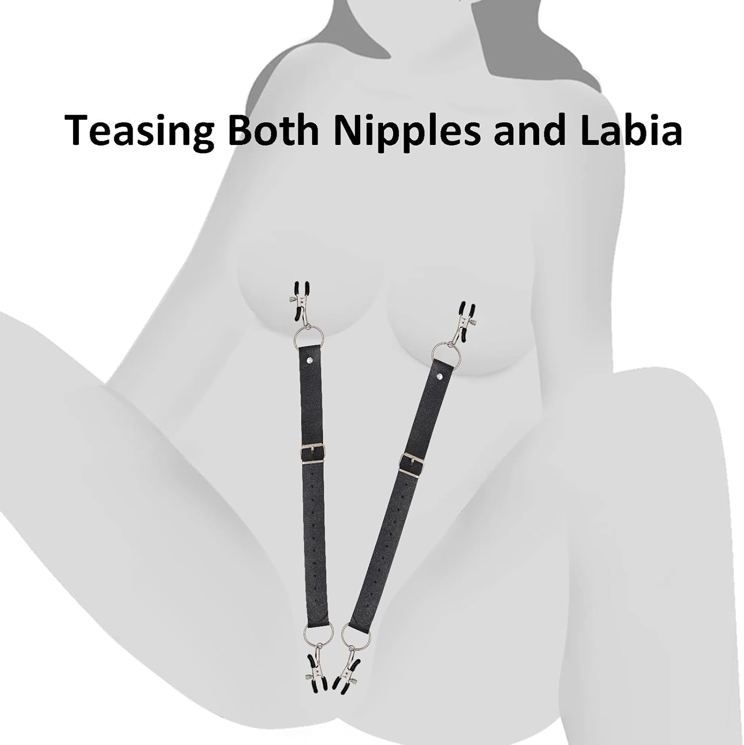 TeaseTension Labia & Nipple BDSM Clamp Set