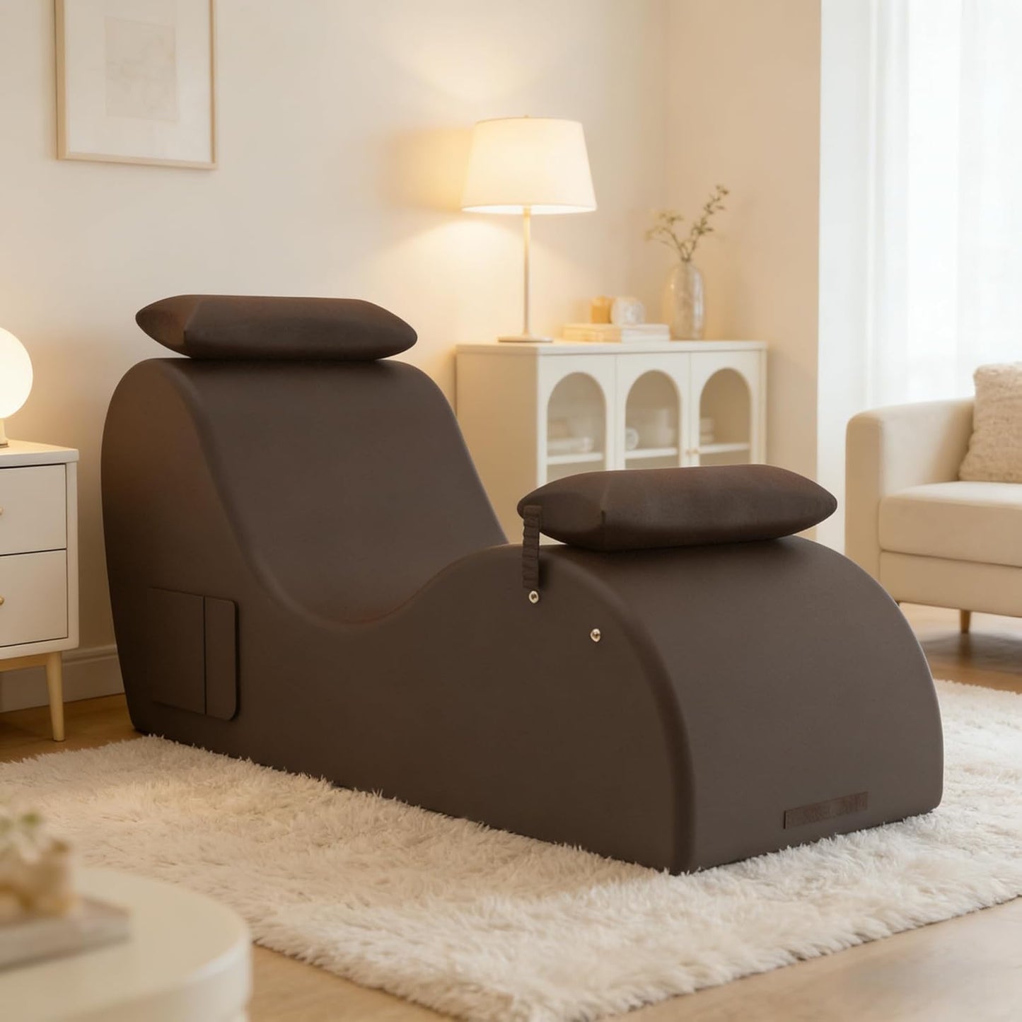 EmberArc Sex Position Chaise with Headrest & Foot Pad