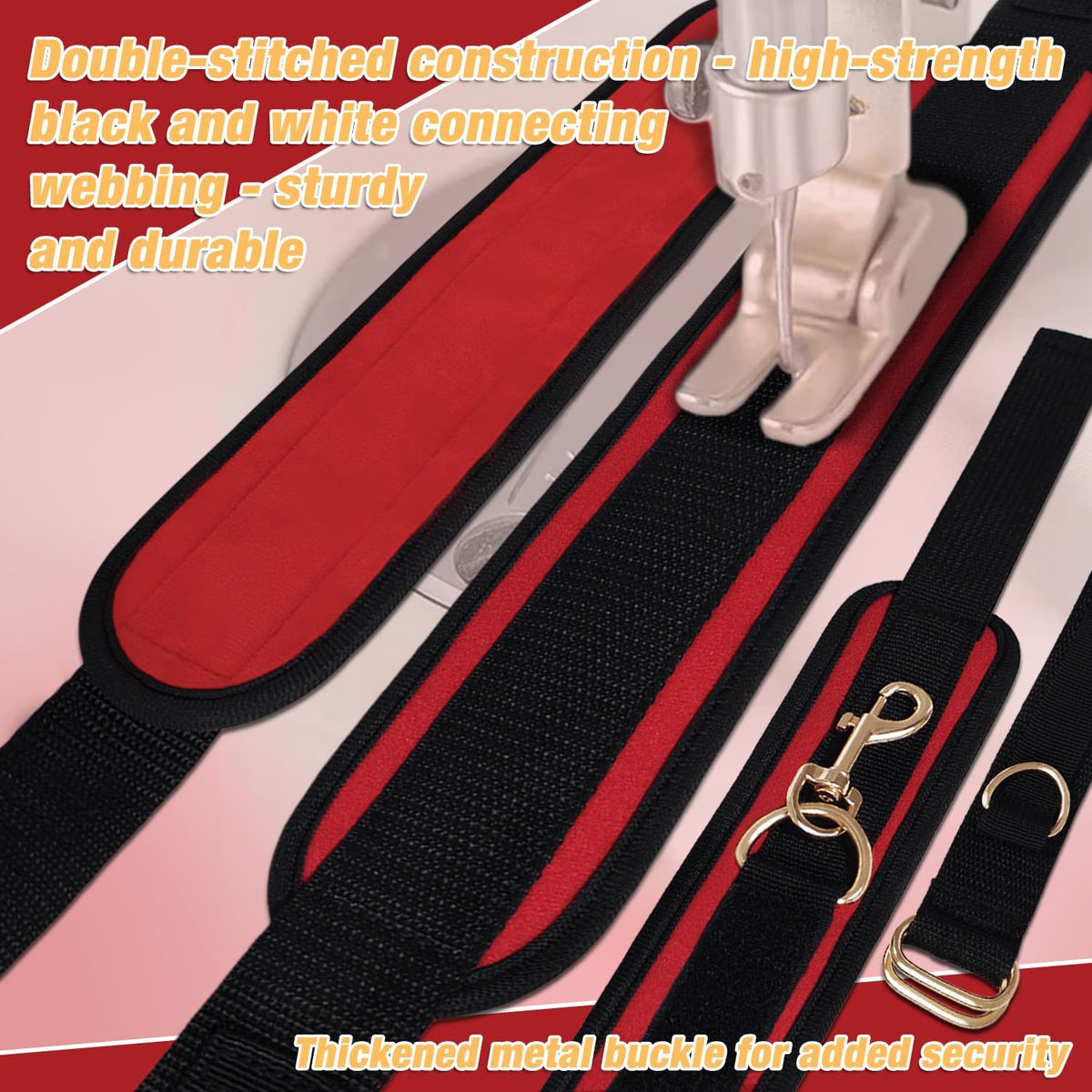 BDSM Bondage Set for Couples, Beginner Sex Toys & Restraint Gear Tools