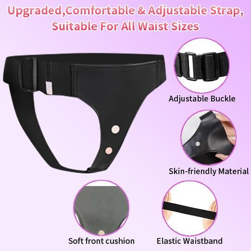 DarkFantasy Strap-On Dildo | 2 Removable Dildos, Harness
